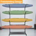 Kayak Storage Rack, Adjustable Kayak SUP Stand, Weatherproof and Heavy Duty Surfboard Storage Rack, Hold up Kayaks, SUPs, Paddleboards, Canoes, Size: 4 Levels for 4 Kayaks, 
Product Dimensions	40"D x 25"W x 73"H