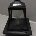 Porch Lights with GFCI Outlet, Motion Sensor Outdoor Lights, Dusk to Dawn Exterior Light Fixture, 3 Lighting Modes Waterproof Aluminum Black Outside Wall Sconce for House, Front Door, Garage (1 Pack)