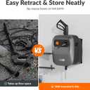 Giraffe Tools 65 FT Retractable Wall Mounted Pressure Washer G20, 2500 PSI