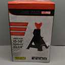 Donext Jack Stands 3 Ton (6,500 Lb) Capacity Steel, 1 Pair Red Lifting Stand Adjustable Jack Stands