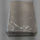 DAPU Linen Duvet Cover Queen, Washed Lightweight Bedding Set with Buttons Closures, 3 PCs Hypoallergenic Soft Linen Cotton Blend Duvet Cover Set with 8 Corner Ties (Beige, Queen/ Full)