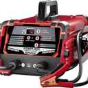 12V 24V Car Battery Charger & Engine Starter, 0-50A Automatic Battery Maintainer, 250 Cranking Amps, Jump Starter & Smart Trickle Charger