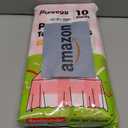 Niuara Pink and White Plastic Table Cloth Rectangle Table 15 Pack, 54''108'' Tablecloth for 6ft Tables, Table Cloth for Disposable Use, Table Cover for Holiday Party, Gathering