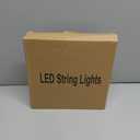 YEGUO Valentines Decor Lights, 165ft 500 LED String Lights Outdoor Waterproof, Christmas Lights Plug in Indoor with Timer Memory 8 Modes(Red)