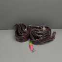 8 Packs New Goddess Locs Crochet Hair Long River Locs Crochet Hair with Curly Ends New Goddess Locs Crochet Hair for Black Women Boho Style Locs Hair Extensions (30 Inch (Pack of 8), T1B/BUG#)