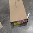 VIPLUMI Shoe Cabinet Storage with 4 Flip Drawers, Narrow Hidden Shoes Organizer Cabinet for Entryway, Freestanding Slim Shoe Rack Front Door Entrance(White) (Large)