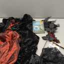 jiobabe Kids Royal Vampire Costume Girls  Halloween Costumes Dress with Teeth Necklace Accessories 12-14Y