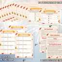 Thanksgiving Friendly Feud Quiz, Thanksgiving Party Games, Family Feud Games, Ice Breaker Game for Adults, Fall Party Supplies, Includes 12 Preliminary Cards and 3 Final Round Cards, ZC02