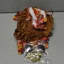 SOMSOC 7 Pieces 70s Women Hippie Costume Fringe Vest Bag Pant Headband for Halloween (XL)