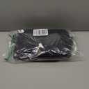 Boao 10 Pcs Silver Storage Bags, 9 x 11.8 Inch Fabric Cloth Anti Tarnish Bags for Silver Jewelry Silverware Protection Flatware Silverplate Tarnish Cleaning(Black)