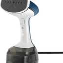 Sunbeam 1200W Steam Burst Handheld Steamer for Clothes, Dual Steam Settings, 30-Second Fast Head-Up, Bristle Brush Attachment, White and Blue Finish (One Size)