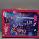 TAKIHON Guitar and Microphone Set for Kids,Guitar Toys with Music&Colorful Light,Adjustable Height Microphone with Stand,Karaoke Toys Gift for Boy,Girls,Toddlers(Red)-Upgraded