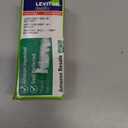 Lever Edge 15 Amp Self-Test, Tamper Resistant GFCI Outlet, EGFT1-W, White