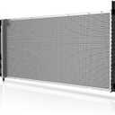 AUTOSAVER88 34'' Radiator Compatible with Chevy Silverado 2500 Suburban Avalanche GMC Yukon Sierra Tahoe Escalade Hummer H2 With TOC and EOC