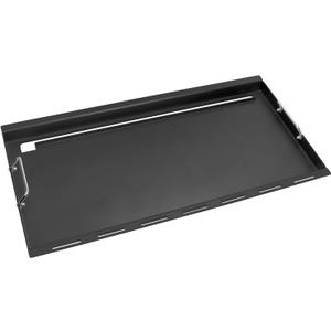 Full-Size Griddle Inserts for Weber Genesis II 400 Series Gas Grills, Flat Top Griddle with Handles for Genesis II E-410 S-410 E-435 S-435 E-440 S-440 LX E/S-440, Replace for Weber 