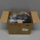 Toilet Plunger and Brush, Bowl Brush and Heavy Duty Toilet Plunger Set with Ventilated Holder, 2-in-1 Toilet Brush and Plunger Combo for 5.3-inch Toilet Drain Bathroom Cleaning (Black)