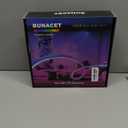 BUNACET 52FT LED Neon RGB+IC Lights, LED Lights with RF Remote & APP Control, Flexible IP65 Waterproof Outdoor, Music Sync, DIY Design, 24V LED Strip Lights for Gaming Livingroom Wall Christmas Decor