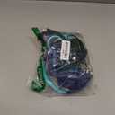 iClever 2Pack Kids Headphones with Sharing Splitter - 85dBA Safe Volume Limited - HS22 Wired Headphones for Kids Teens, Tangle-Free 3.5mm Jack Foldable Stereo Headphone for School/Tablet/Travel (Navy Blue & Black)