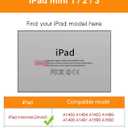 DTTO for iPad Mini 1 2 3 Case, Premium Leather Folio Stand Cover Case with Multi-Angle Viewing and Auto Wake-Sleep Function, Front Pocket for iPad Mini 1/Mini 2/Mini 3 - Rose Gold