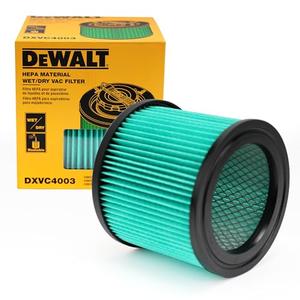 DEWALT HEPA Vacuum Filter Replacement DXVC4003, Fit for Most 4-5 Gallon Wet Dry Vacuum Cleaner, Cartridge Filter Compatible with DXV04T, DXV05P, DXV05S, DXV08S, DXV06G,DW4GAL,DXV15T