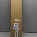 LazBlinds No Drill Cordless Roman Shades for Windows, 26.5" W x 64"H, Brown