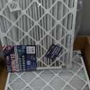 BNX TruFilter 12x12x1 Air Filter MERV 13 (6-Pack) - MADE IN USA - Electrostatic Pleated Air Conditioner HVAC AC Furnace Filters for Allergies, Pollen, Mold, Bacteria, Smoke, Allergen, MPR 1900 FPR 10