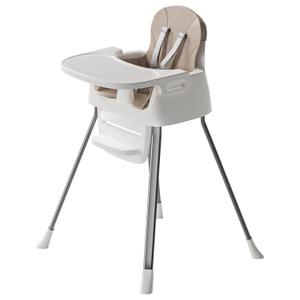 Portable Baby Highchair for Months Infants and Toddlers with 5 Point Harness Convertible Comfortable Seat for Cozy Eating Table Sit Up High Chair and Seats for Sitting Up Back Booster Feeding Chairs (White)