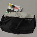 Five Star Pencil Pouch, Pen Case, 9-Pocket Zipper Pouch, Storage Organizer for School Supplies Earbuds Chargers Cables Makeup, Black/Grey (505600A-ECM)