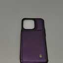 Vinich for iPhone 13 Pro Wallet Case with Card Holder, RFID Blocking Credit Slots Kickstand Shockproof Phone Cover for Women Men, Purple