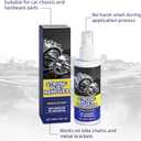 Heavy Duty Rust Remover Spray for Metal - Multipurpose Rust Stain Cleaner for Vehicles, Tools, and Chains - Effective Iron Out Rust Treatment