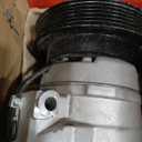 A-Premium Air Conditioner AC Compressor with Clutch Compatible with Hyundai Tucson 2.0L 2008-2009, Kia Sportage 2.0L 2008-2010
