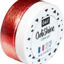 505 Odif OdiShine | Glitter Gel 65g | for Use On All Textile Fabrics, Paper, Wood, Cardboard and Canvas | BPA Free, Acid Free | Recyclable Packaging (Ruby)