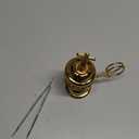 Gold Incense Burner with Tong  Frankincense Charcoal Incense Stand Aromatherapy, Yoga, Spa, Home Decor, and Church Use  Compact & Durable Bakhoor Holder