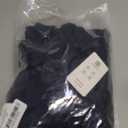 SUUKSESS Women 2 pieces Lounge Sets Casual V Neck Crop Tops High Waisted Fold Over Flare Leggings Matching Sets(Navy Blue, S)