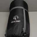 REDCAMP Sleeping Bag Stuff Sack, Black M, L, XL and XXL Compression Sack, Great for Backpacking and Camping
