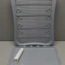 Pee Pad Holder, Indoor Dog Potty for Dogs, Puppy Pad Holder, Puppy Potty Training Tray with Splash Wall & Center Post, 20.1"15.4"