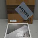 Americanflat 8.5x11 Picture Frame with Shatter-Resistant Glass - Streamline Collection - Thin Border Photo Frame for Tabletop and Wall Display - Hanging Hardware and Easel Stand Included - White