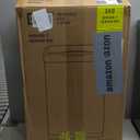 EKO Mirage-T 50 Liter / 13.2 Gallon Touchless Rectangular Motion Sensor Trash Can, Brushed Stainless Steel Finish