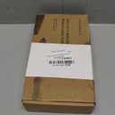 Fuumuui Travel Watercolor Palette 24 Grids Foldable with 2pcs Sable Travel Watercolor Brushes, Portable Walnut Wood Palette Box for Plein Air Painting