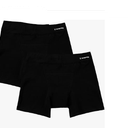 INNERSY Girls Period Underwear Cotton Boyshorts for Teen Aged 8-16 Panties (8-10 years old, Black)