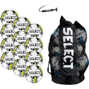 Select Club DB Soccer Ball (4, White/Black V22 - 12-Ball Pack)