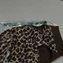 Dog Sweaters for Small Dogs Boy Girl, Leopard Puppy Sweater Fleece Dog Clothes Vest, Stretchy XSmall Doggie Sweater Pet Clothes, Chihuahua Teacup Doggy Clothes, Leopard, M (Medium (Chest 17in ))