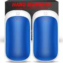 2 Pack Hand Warmers Rechargeable, Portable Electric Hand Warmers Reusable, USB 2 in 1 Handwarmers, Outdoor/Indoor/Warm Gifts for Men Women Kids