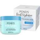 PONDS Fresh Hydration Gel Moisturizer  24 HR Hydration with Vitamin E, Hyaluronic Acid & Vitamin B3  Alcohol & Oil-Free Face Moisturizer  Dermatologist Tested, 3.4 oz