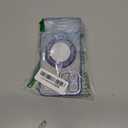 For iPhone 16 Plus Rhinestone Mirror Glitter MagSafe TPU Phone Case(Sierra Blue)