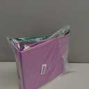 3 Inch Binder 3 Ring Binders Purple, Slant D-Ring 3 Clear View Cover with 2 Inside Pockets, Heavy Duty Colored School Supplies Office and Home Binders  by Enday