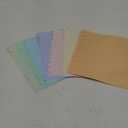 8 Pcs Discbound Pocket Dividers 8.5 x 11 Dividers with Tabs and Pockets Discbound Pocket Folders Letter Size Binder Divider Plastic Disc Planner Supplies for Business School Office(Macarons)