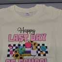 Toddler Last Day of School T-Shirt Kids Happy Last Day of School Shirt Funny Short Sleeve Tee Boys Girls Cotton 4-5T, Funny Last Day of School