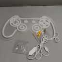 Game Controller Neon Sign for room decor, 15 * 9 inch Pink Gaming Neon Signs with USB Power and Dimmer Switch for wall decor,teen girl room decor,women,Kids