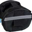 alcott Retractable Leash Luggage for Small & Medium Leashes, Black